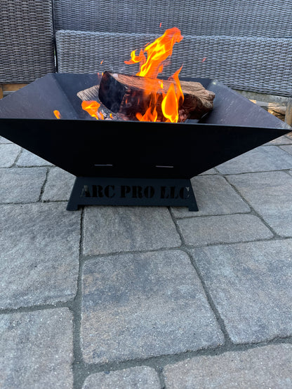 🔥 24" Fire Pit Made from Recycled 12 Gauge Steel 🔥